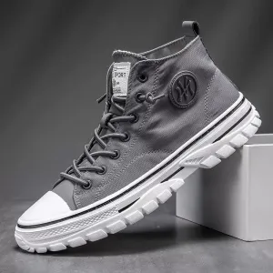 Trendy Urban Canvas Sneakers für Herren - Viktor
