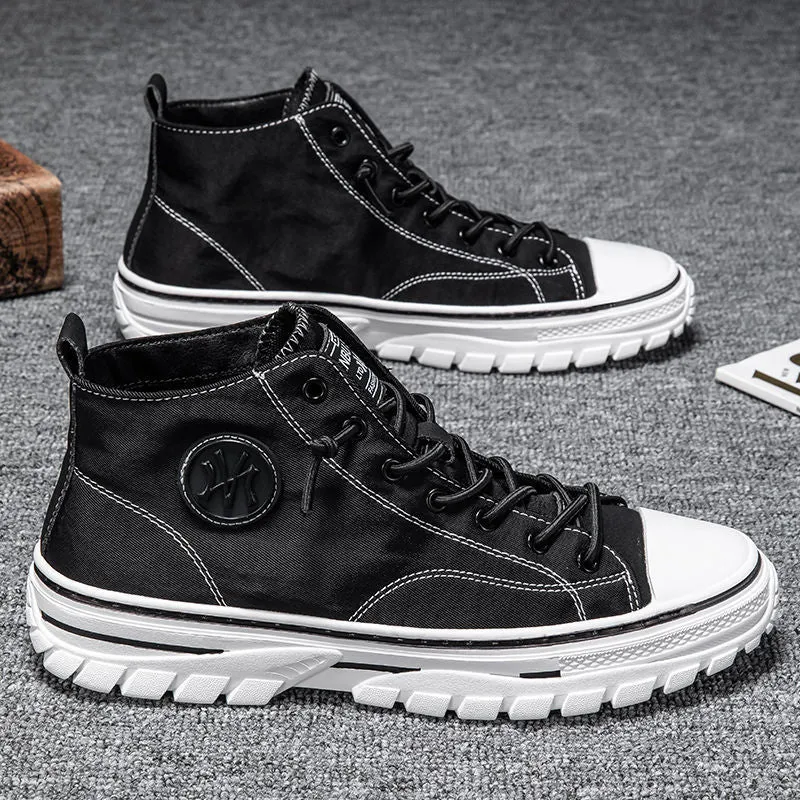 Trendy Urban Canvas Sneakers für Herren - Viktor