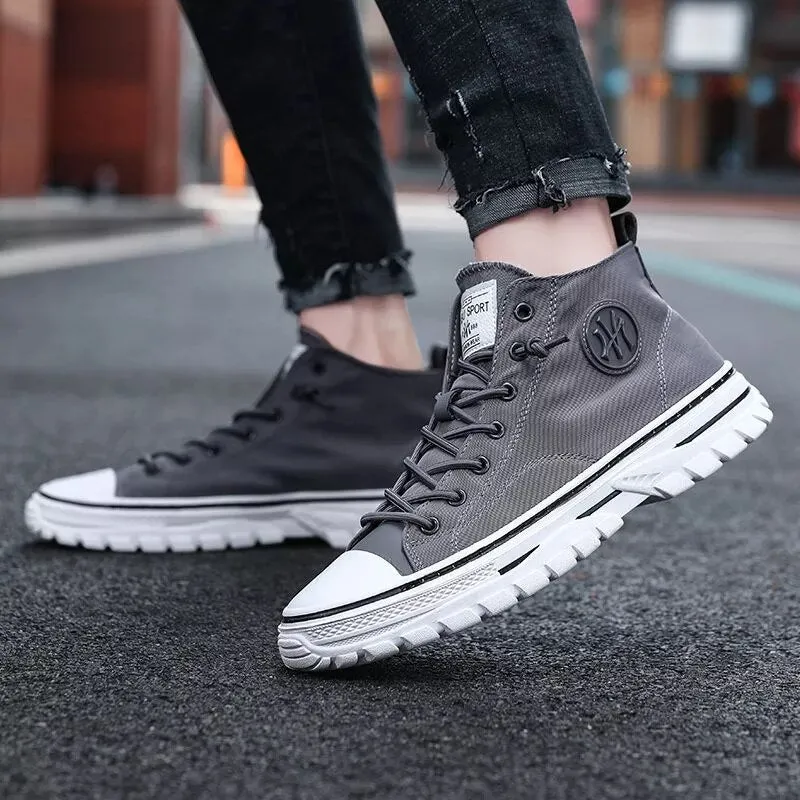 Trendy Urban Canvas Sneakers für Herren - Viktor