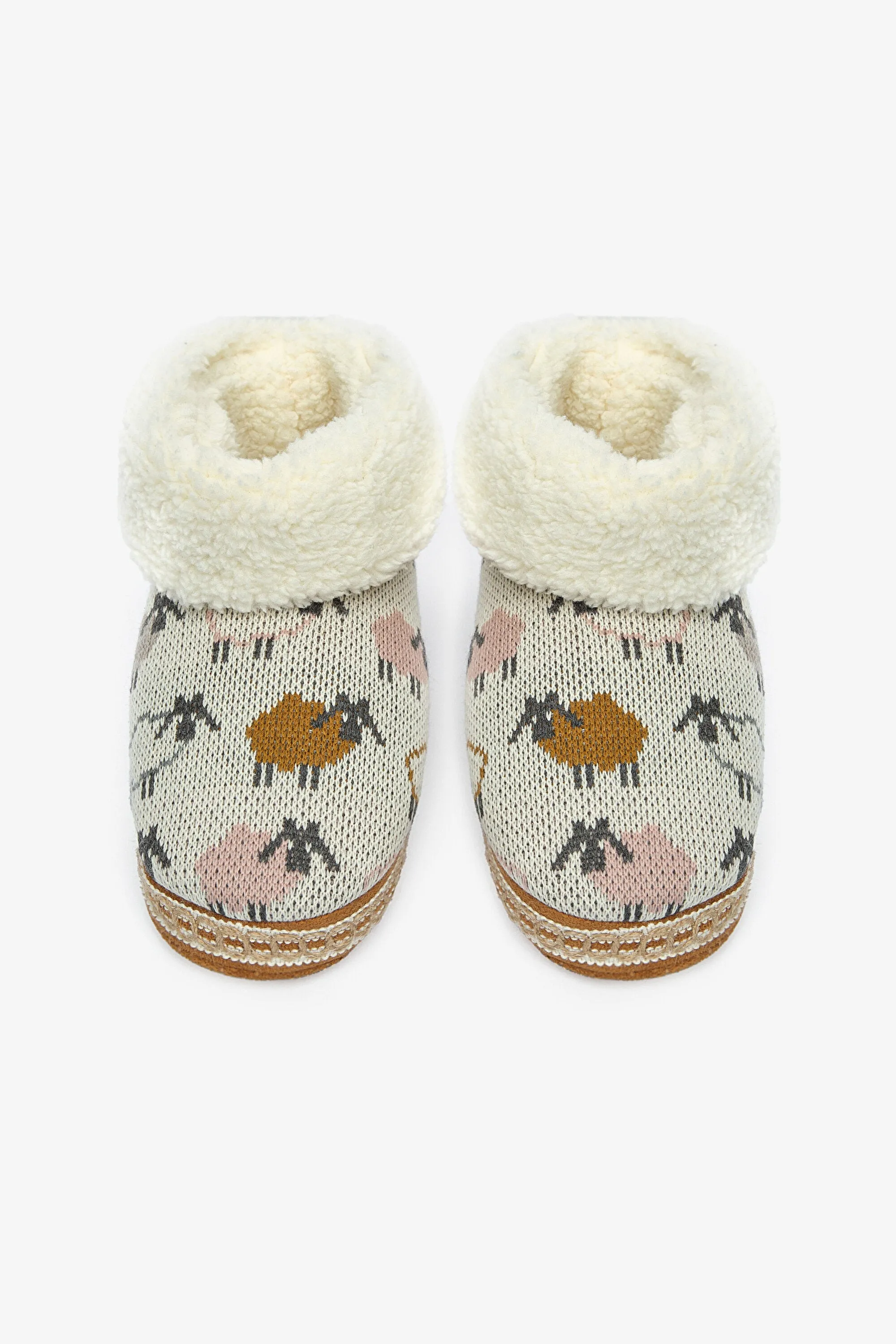 Tricot Soft White House Boots