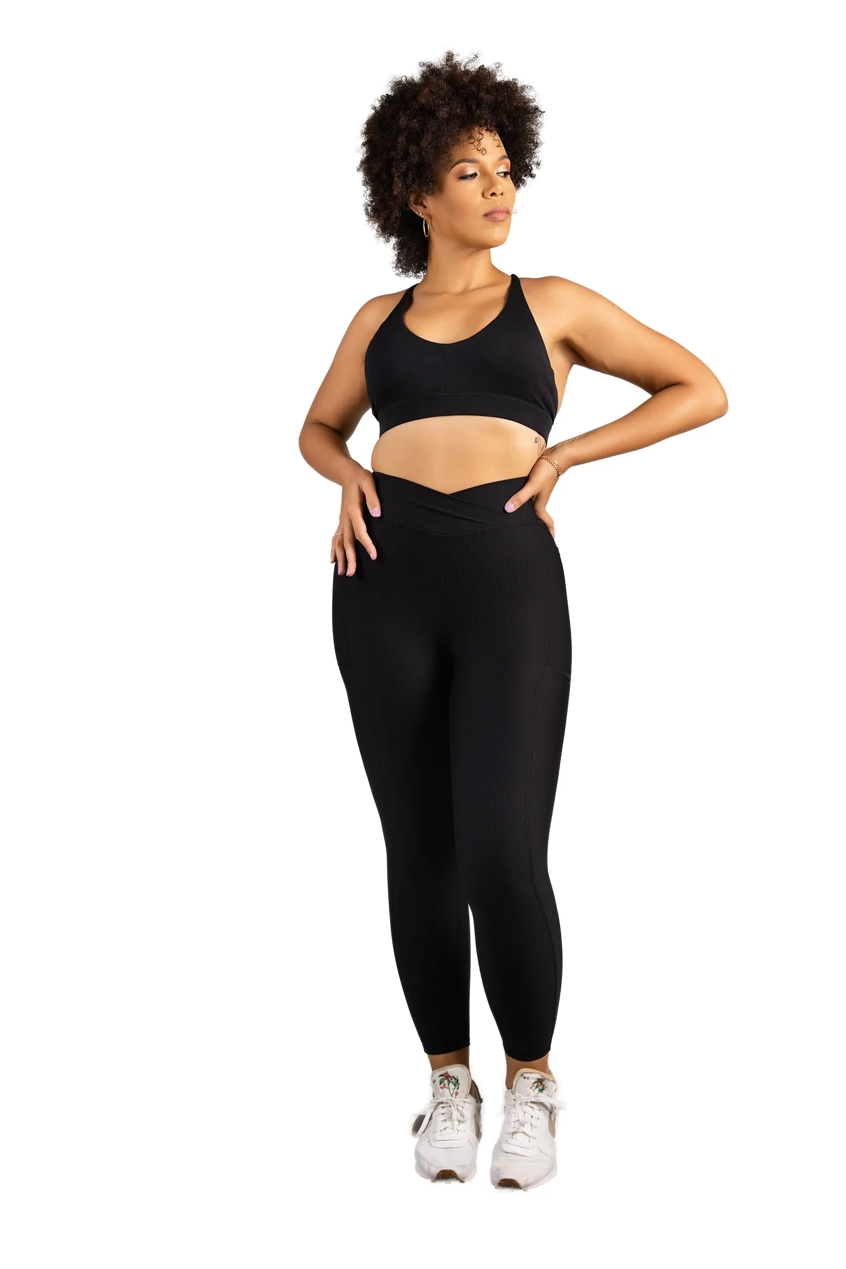 TSAI SPORT BRA BLACK