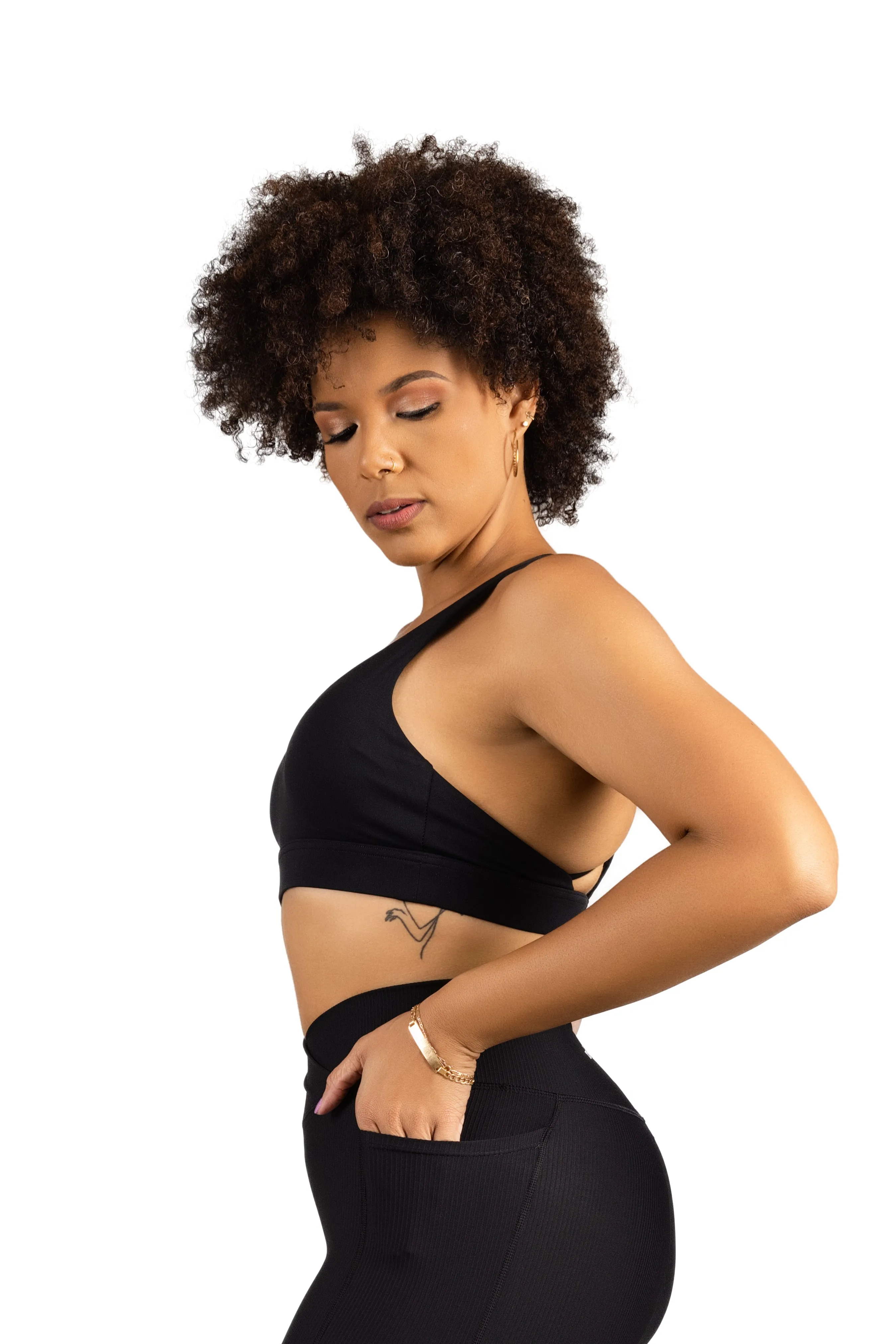 TSAI SPORT BRA BLACK