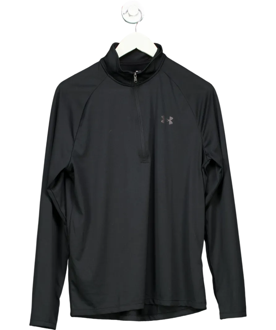 Under Armour Black Men's Ua Tech™ ½ Zip Long Sleeve UK M