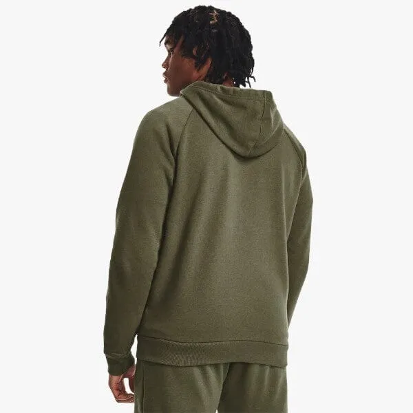 Under Armour Men's Rival Fleece Full Zip Hoodie 390 Olive