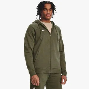 Under Armour Men's Rival Fleece Full Zip Hoodie 390 Olive