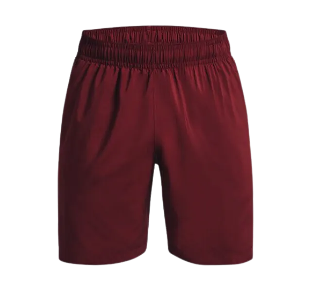 Under Armour Woven 7 Inch Graphic Shorts - Dark Maroon