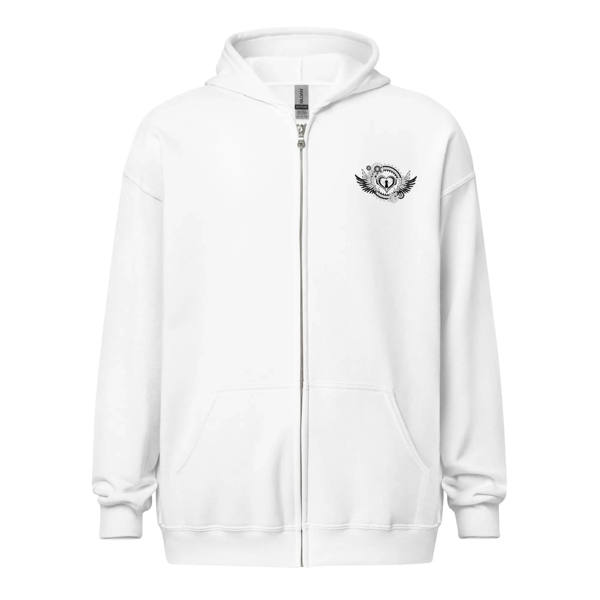 Unisex heavy blend zip hoodie Adult/Teen Activewear