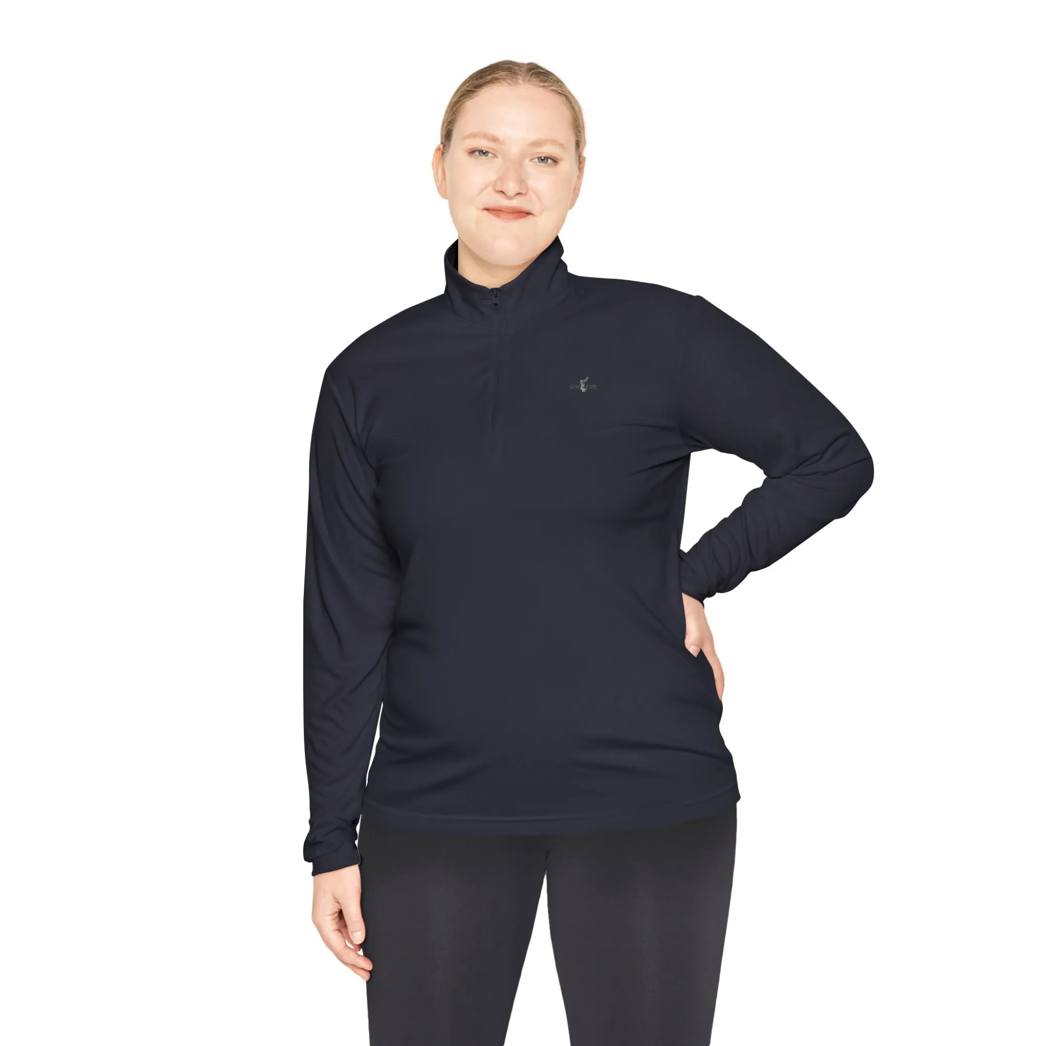 Unisex Quarter-Zip (Angel Logo)