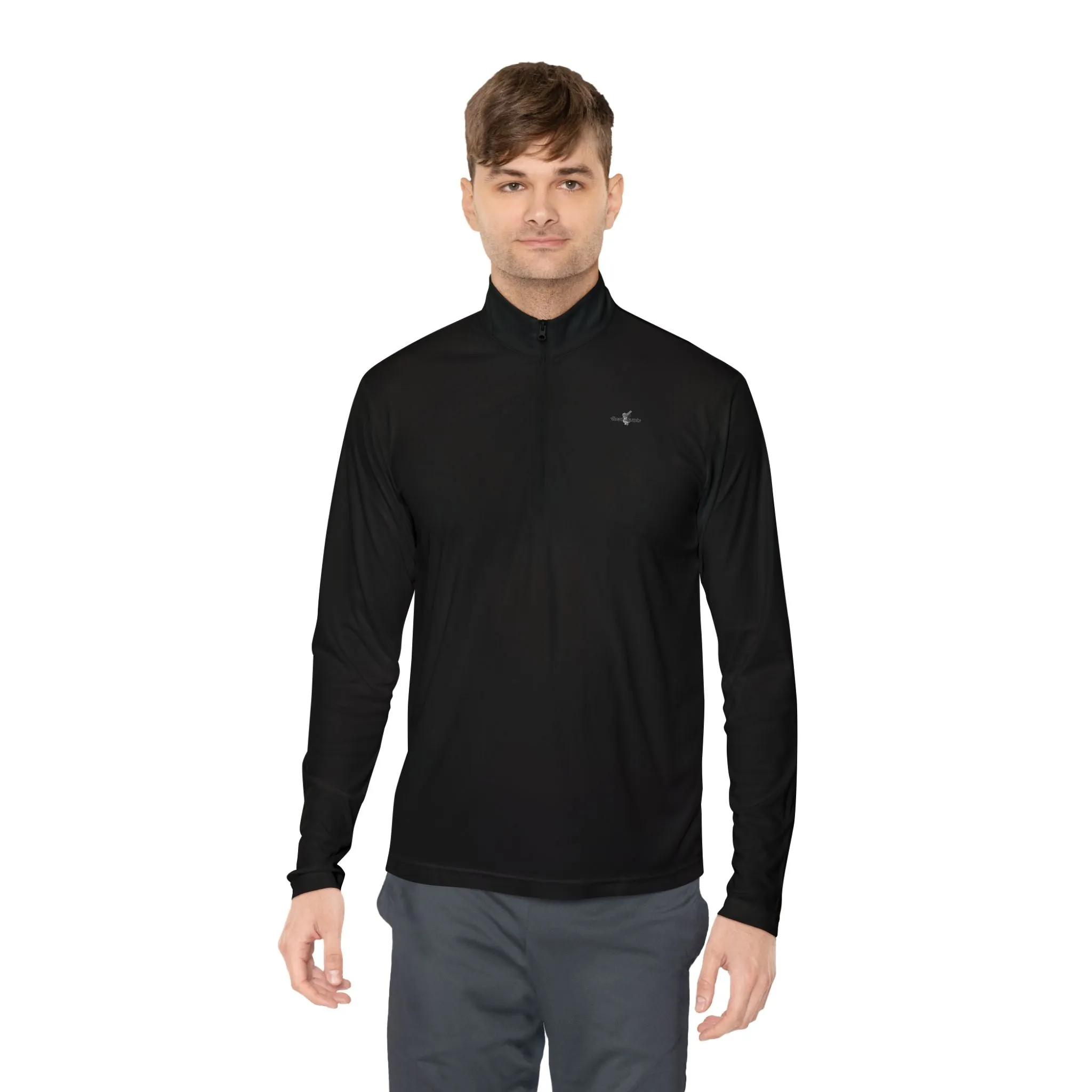 Unisex Quarter-Zip (Angel Logo)