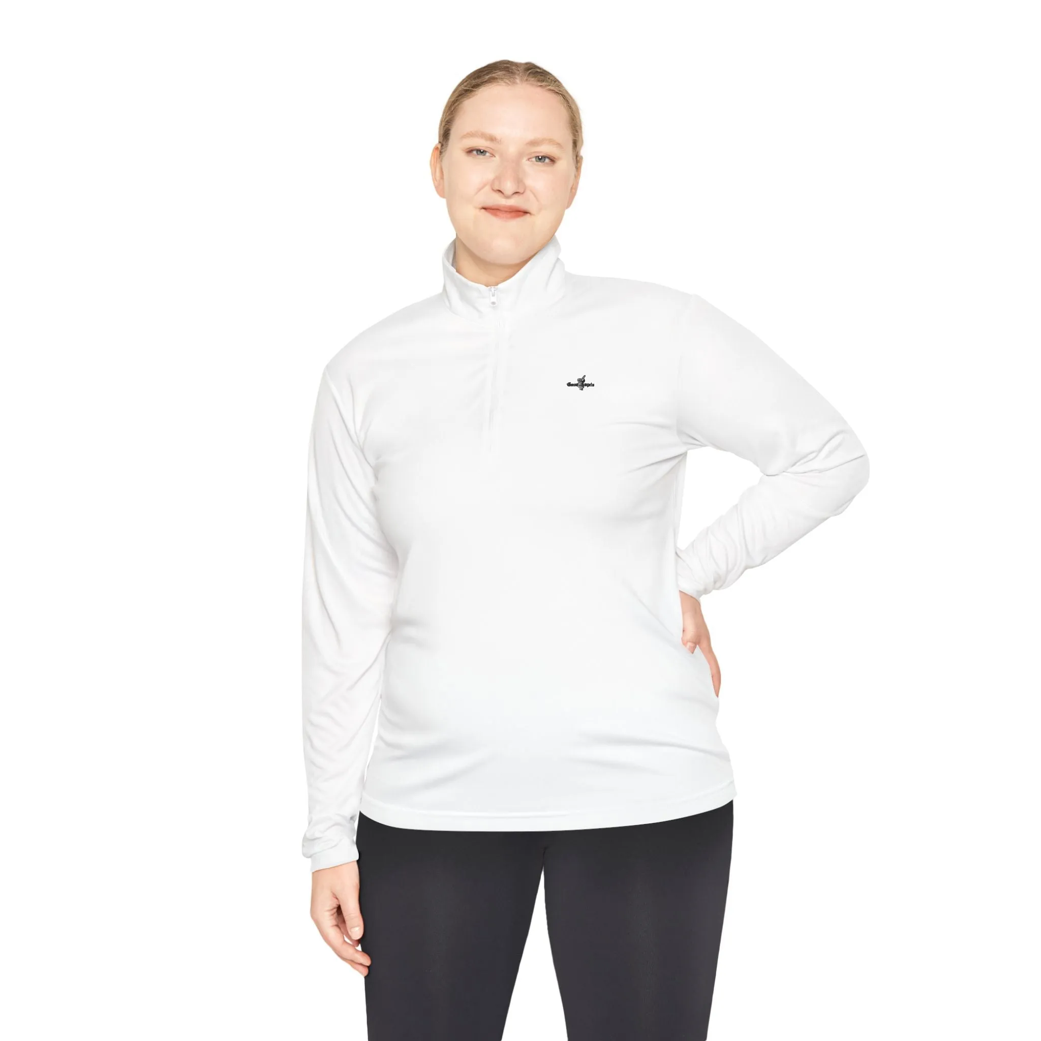Unisex Quarter-Zip (Angel Logo)