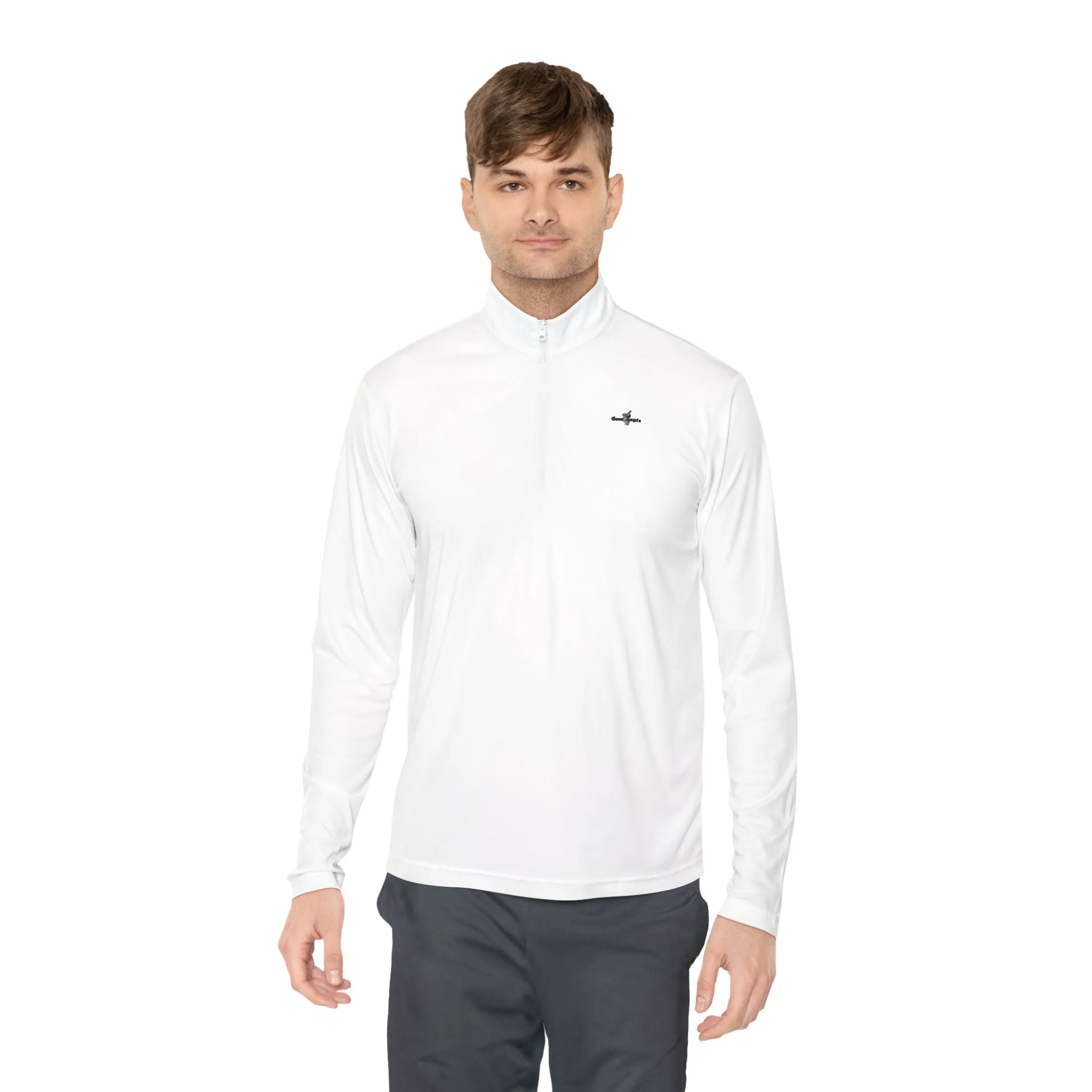 Unisex Quarter-Zip (Angel Logo)