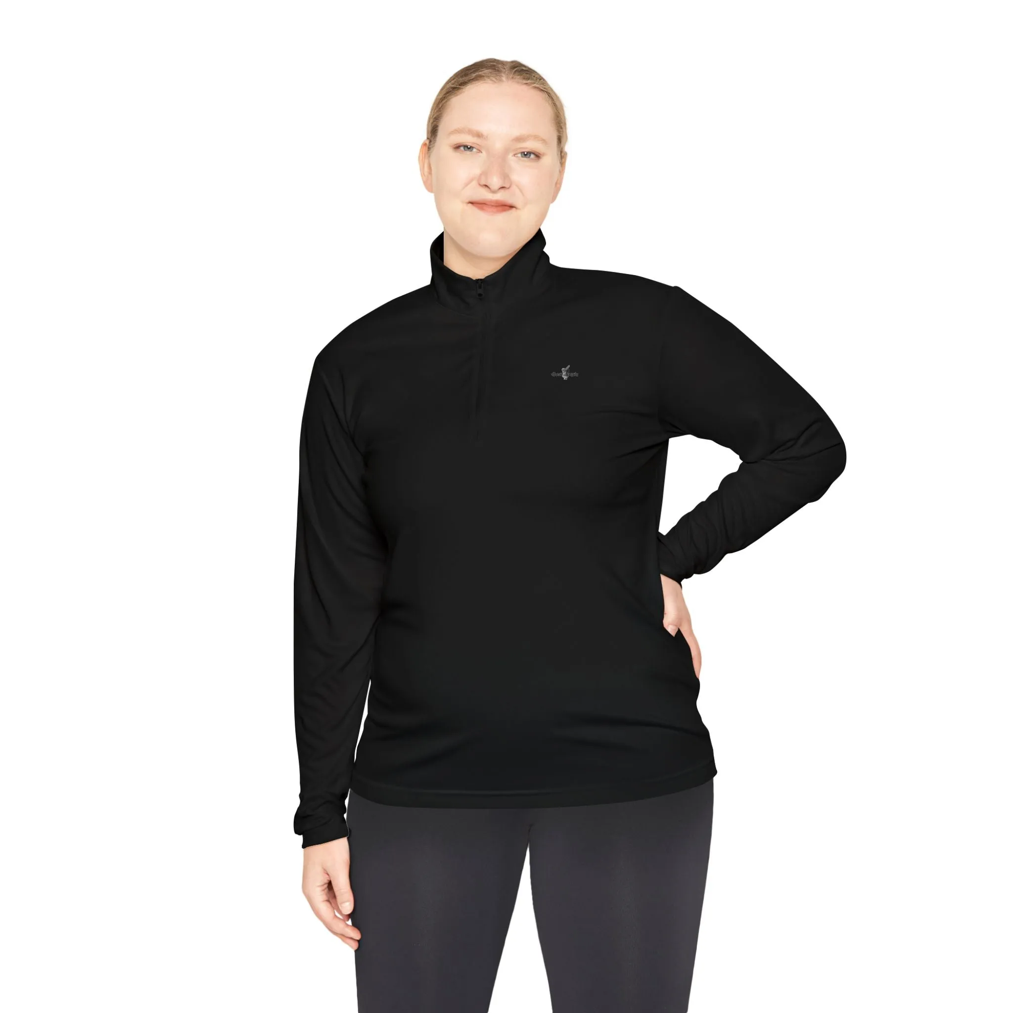 Unisex Quarter-Zip (Angel Logo)