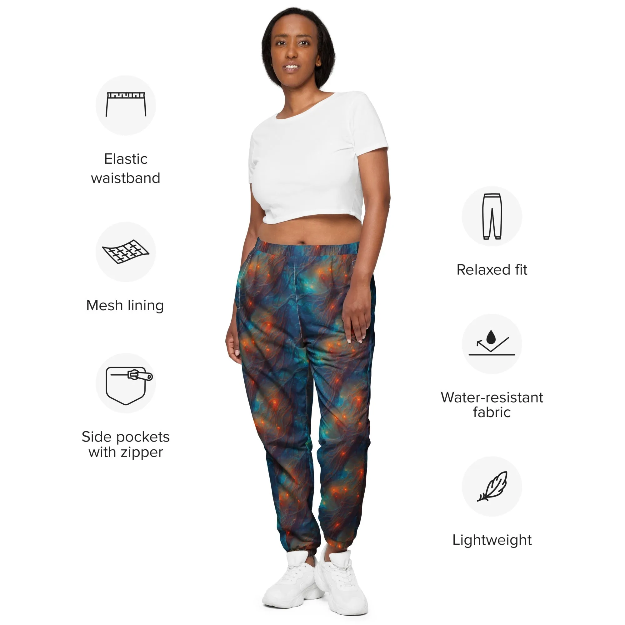 Unisex Track pants - Nebular Nexus