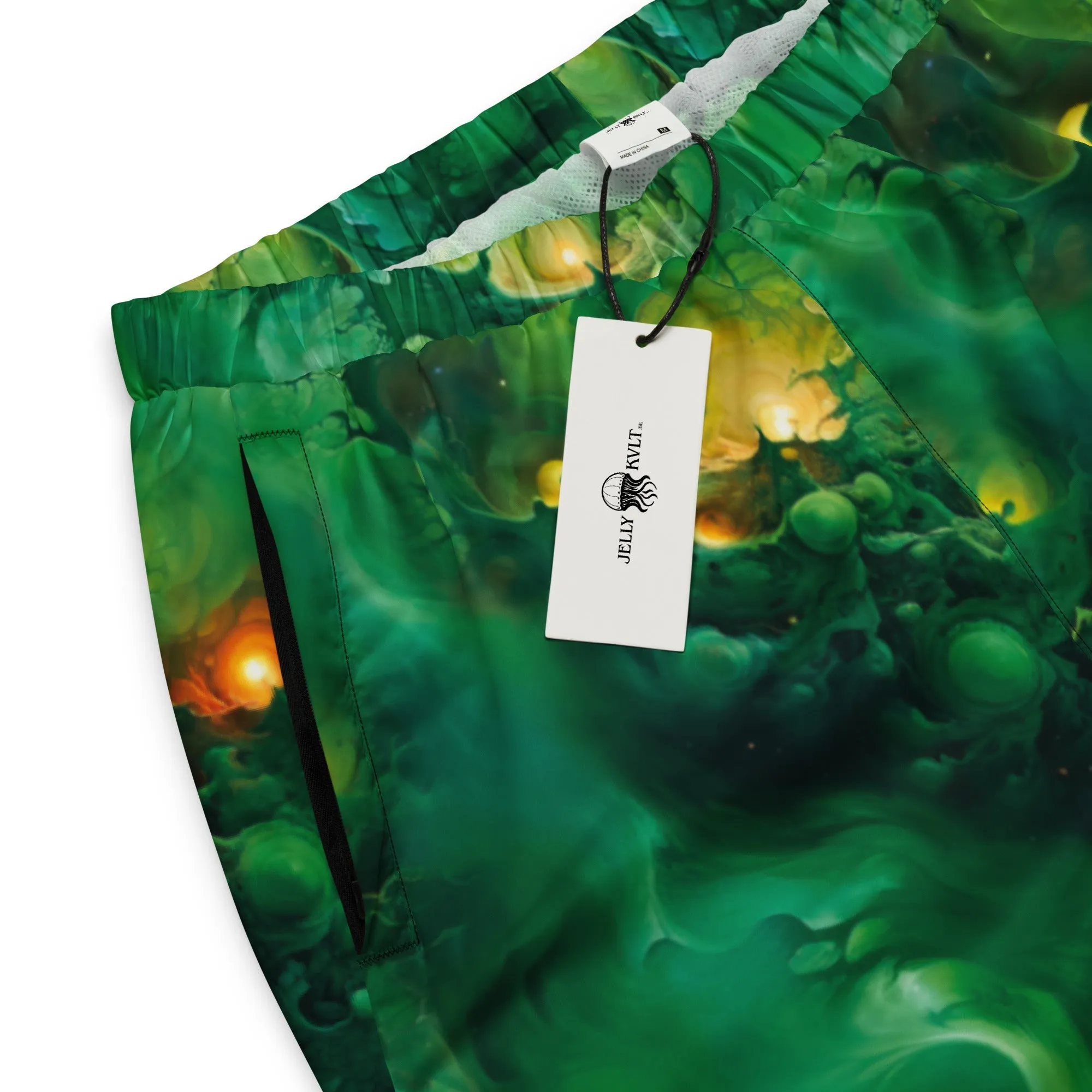 Unisex Track Pants - Viridian Shroud