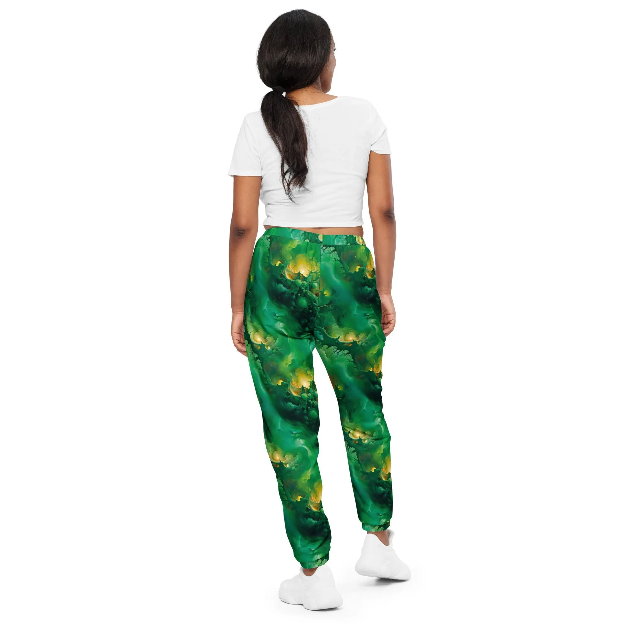 Unisex Track Pants - Viridian Shroud
