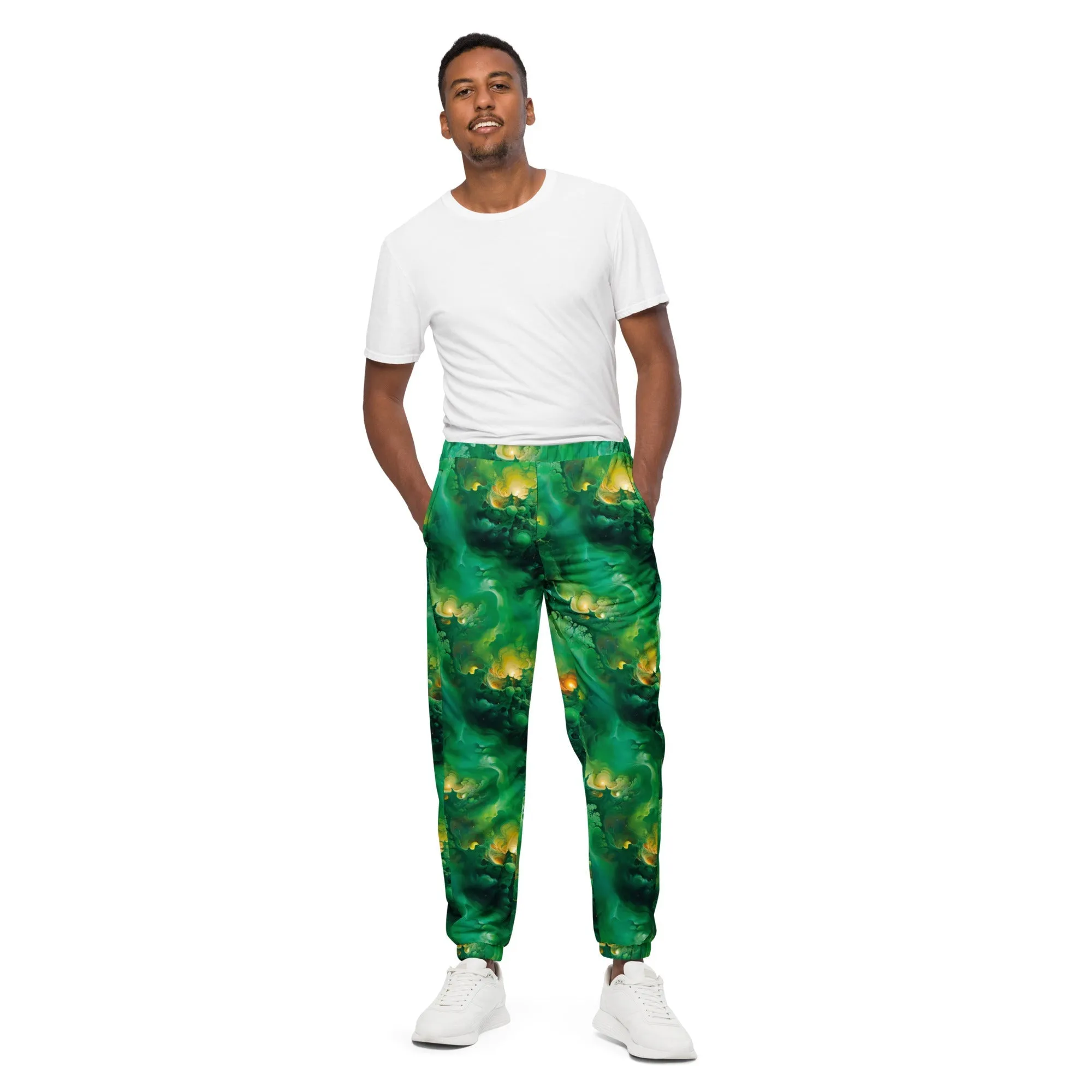 Unisex Track Pants - Viridian Shroud