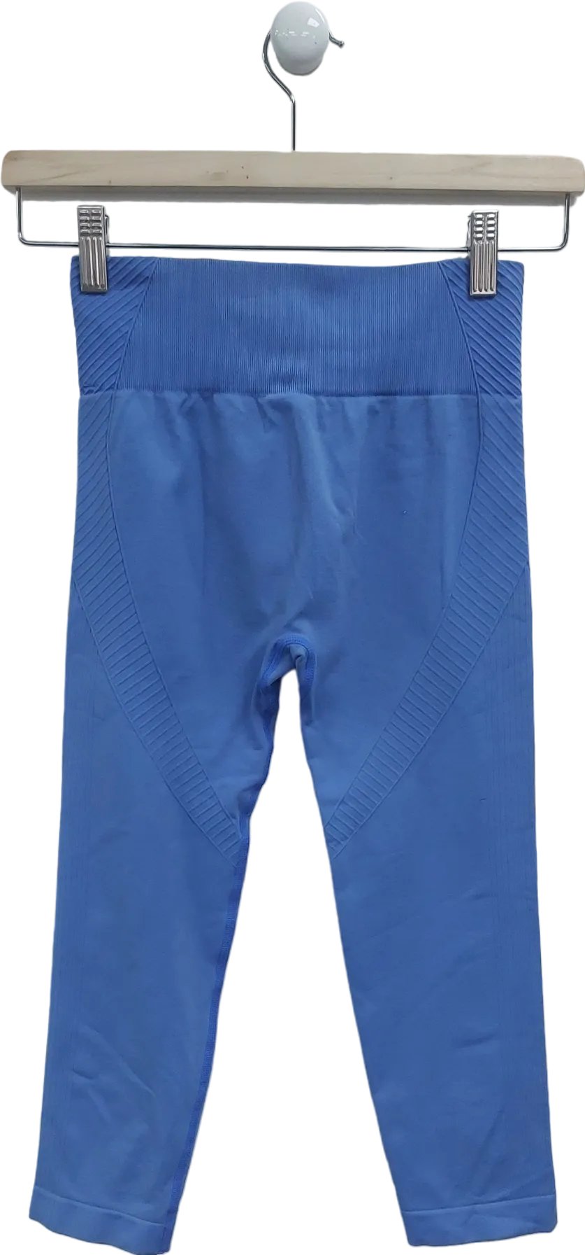 USA Pro Blue Cropped Leggings UK 8