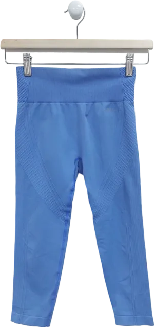 USA Pro Blue Cropped Leggings UK 8