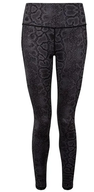 Validate Women's TriDri® performance printed leggings animal print black