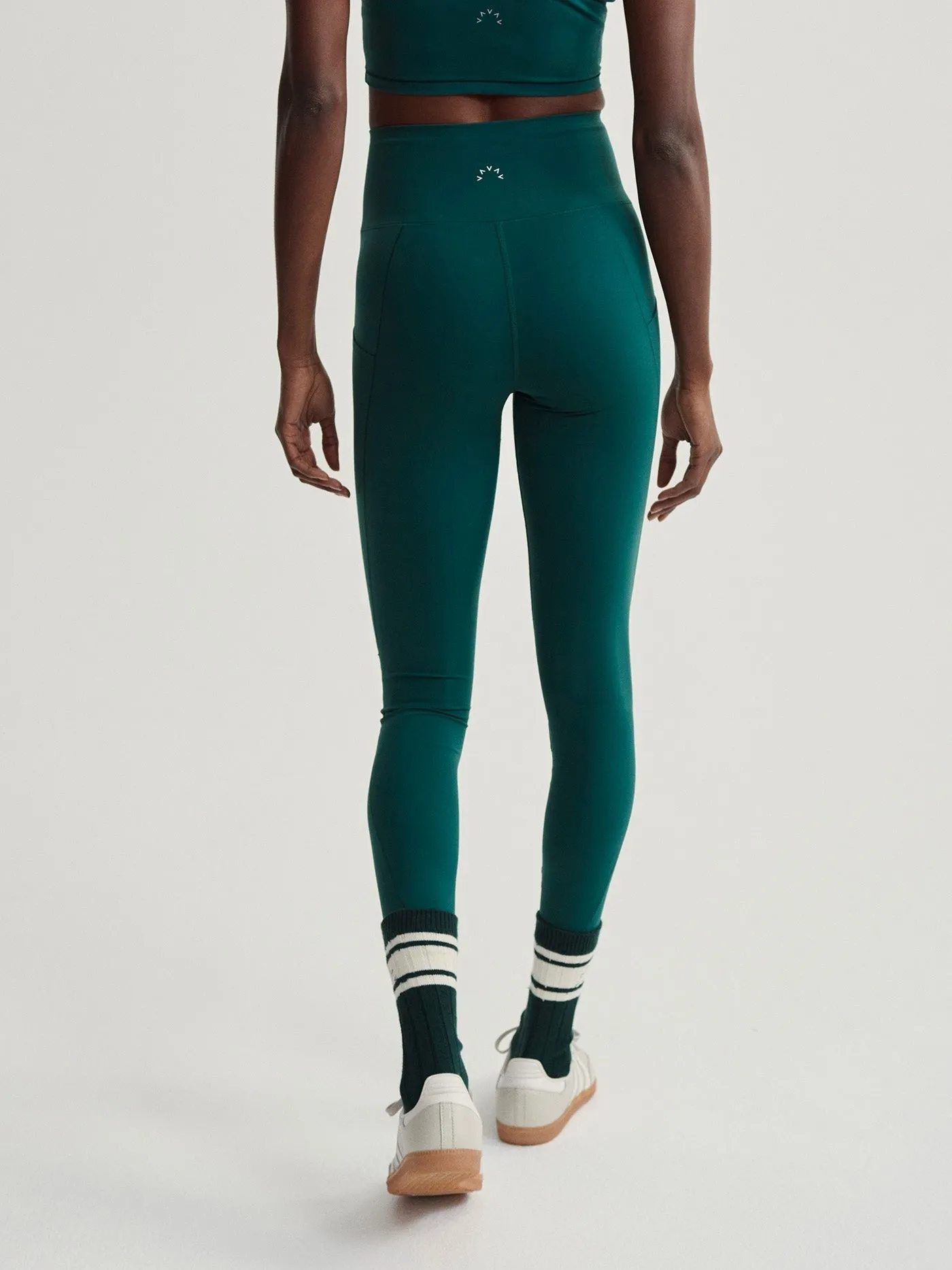 Varley Shape High Pocket Legging 25" in Conifer