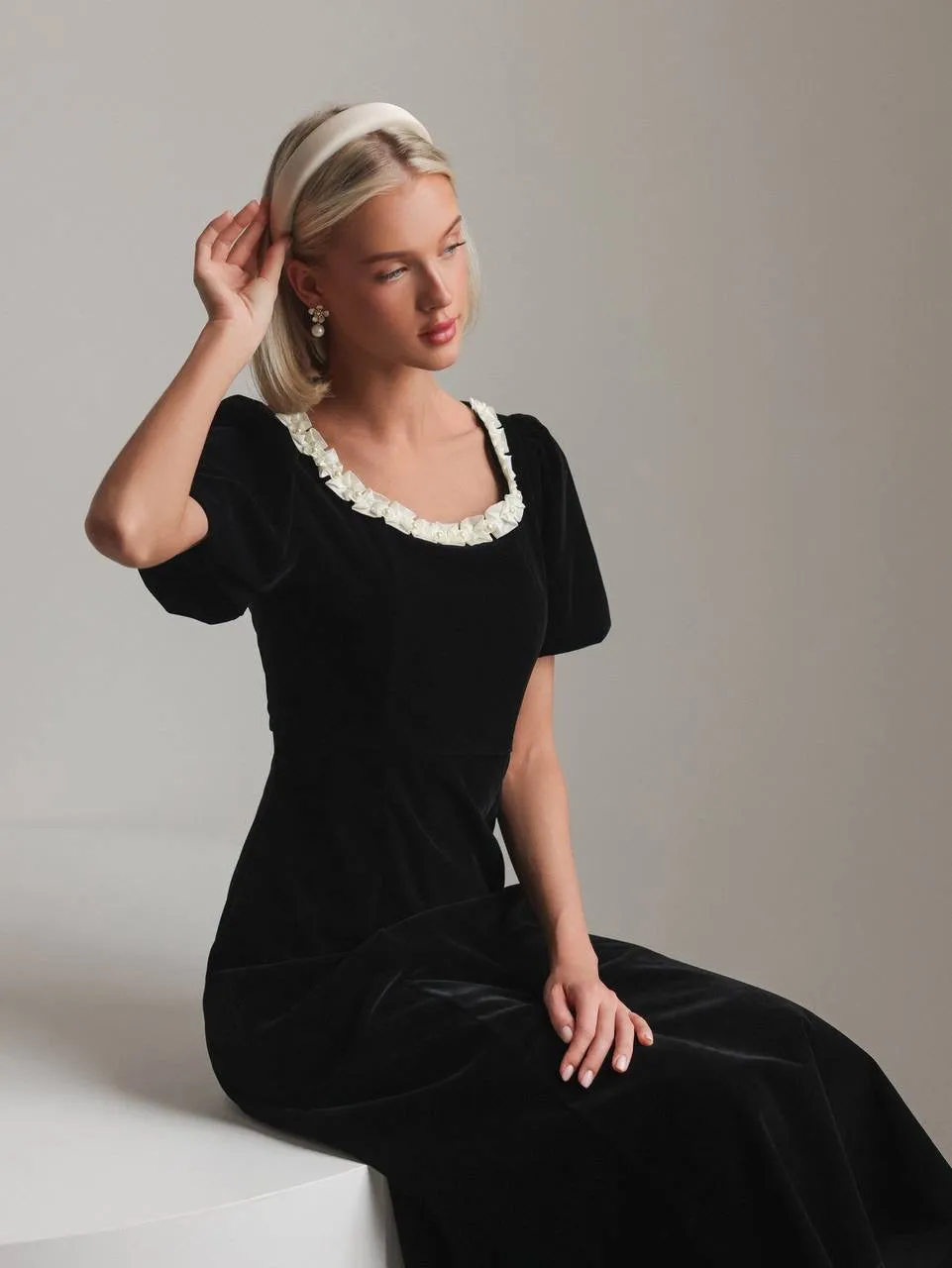 Velvet Grace Dress