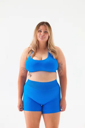 VERA CROP - TROPIC BLUE