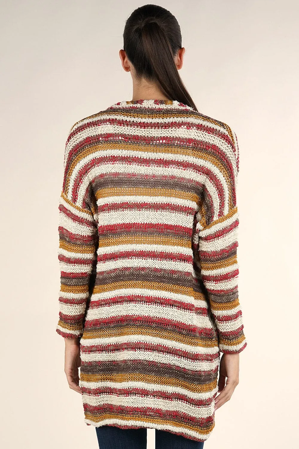 Vintage Love Striped Cardigan