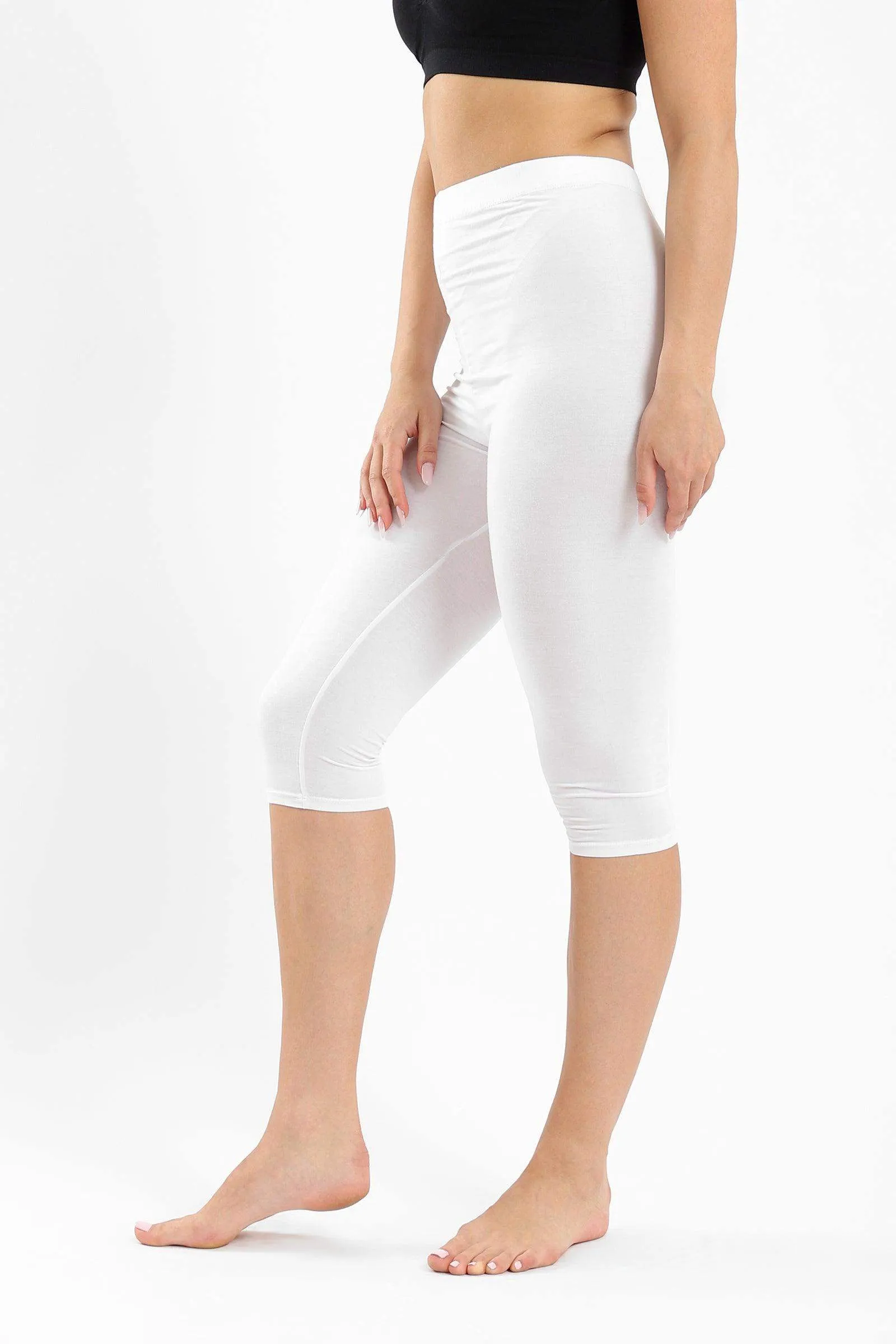 Viscose Capri Leggings