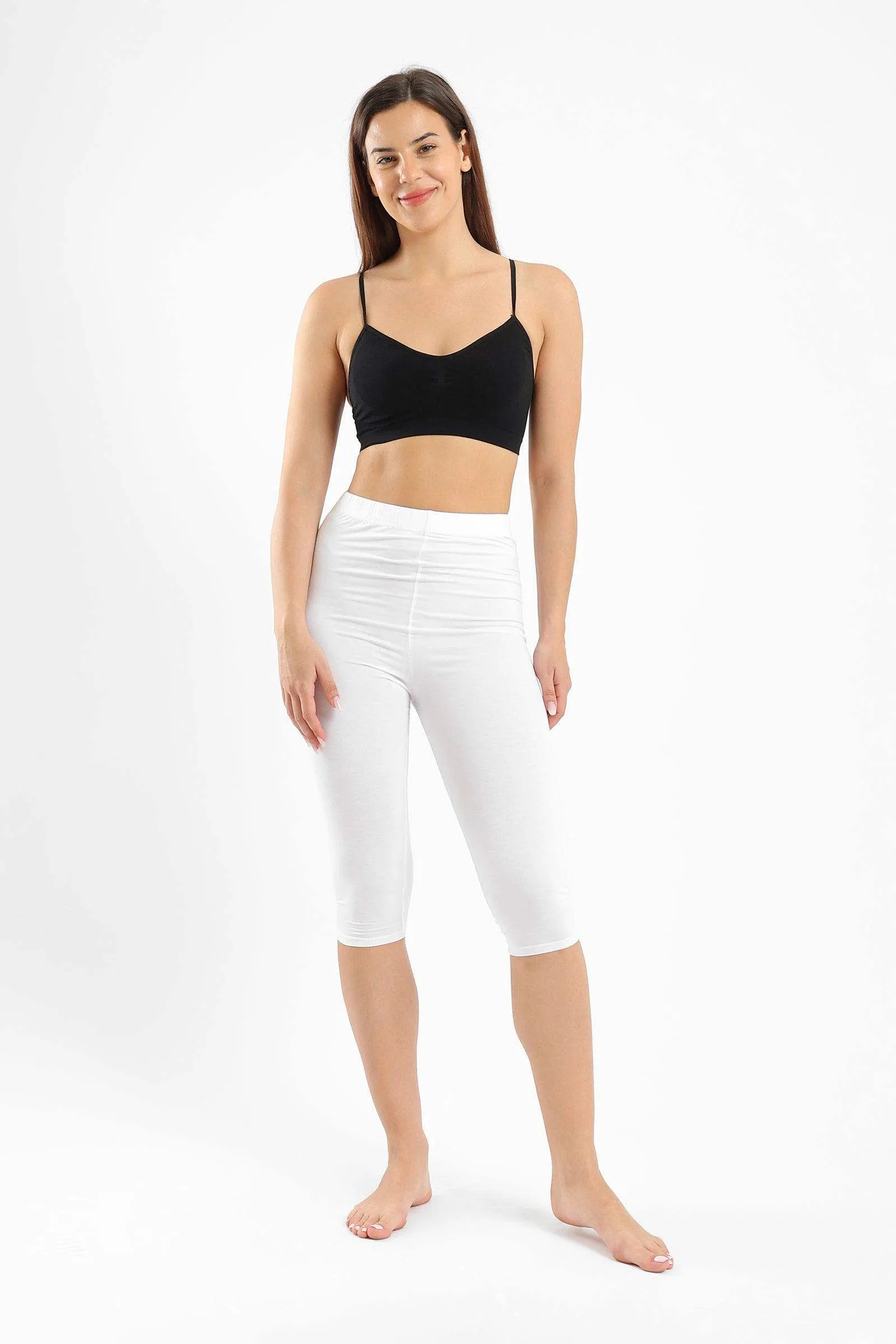 Viscose Capri Leggings