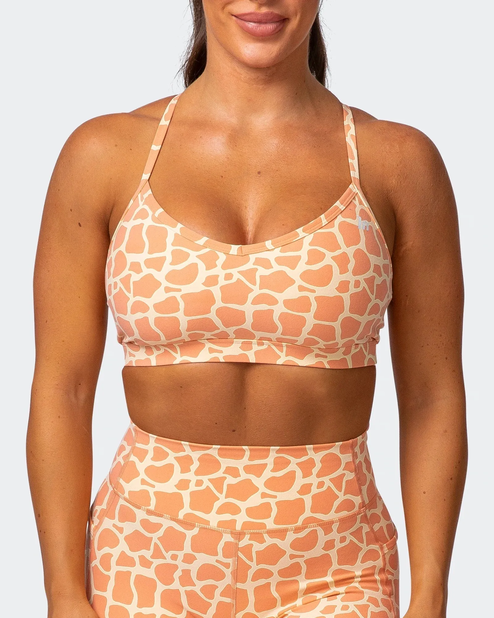 WEIGHTLESS BRA Paradise Giraffe Print