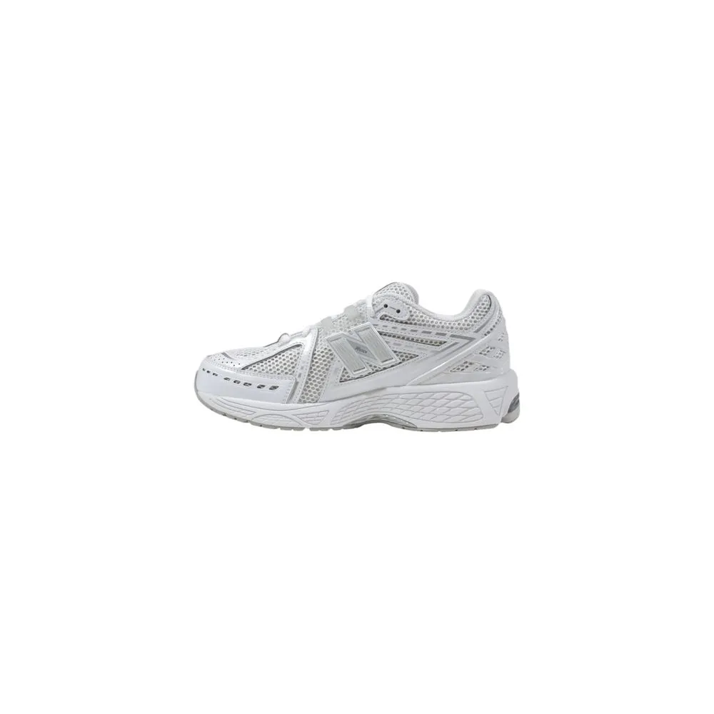 White Synthetic Sneaker