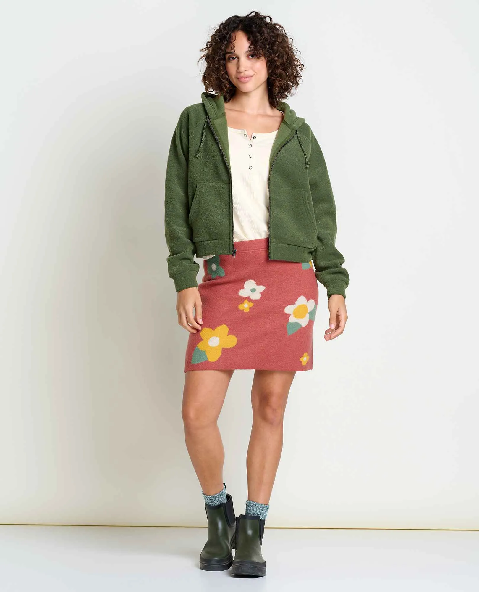 Whitney Terry Zip Hoodie