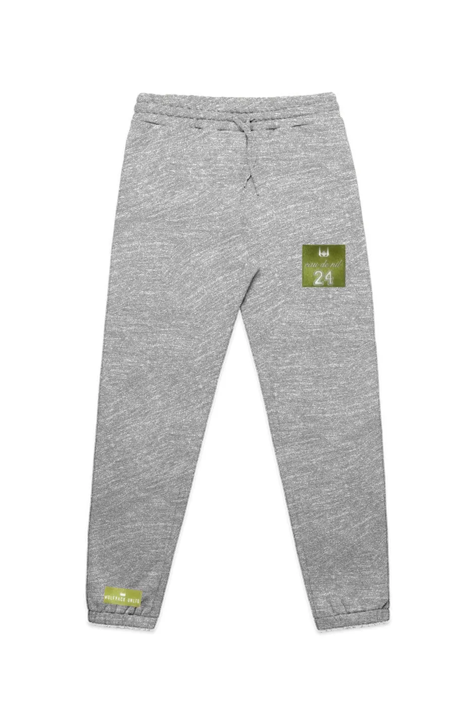 WOLFPACK UNLTD PREMIUM STENCIL TRACK PANTS | ATHLETIC GREY