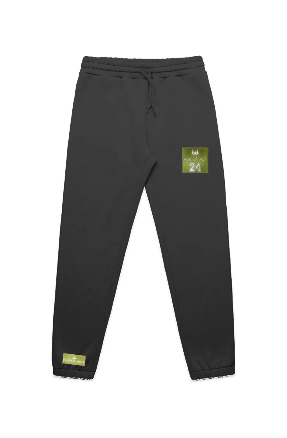 WOLFPACK UNLTD PREMIUM STENCIL TRACK PANTS | BLACK