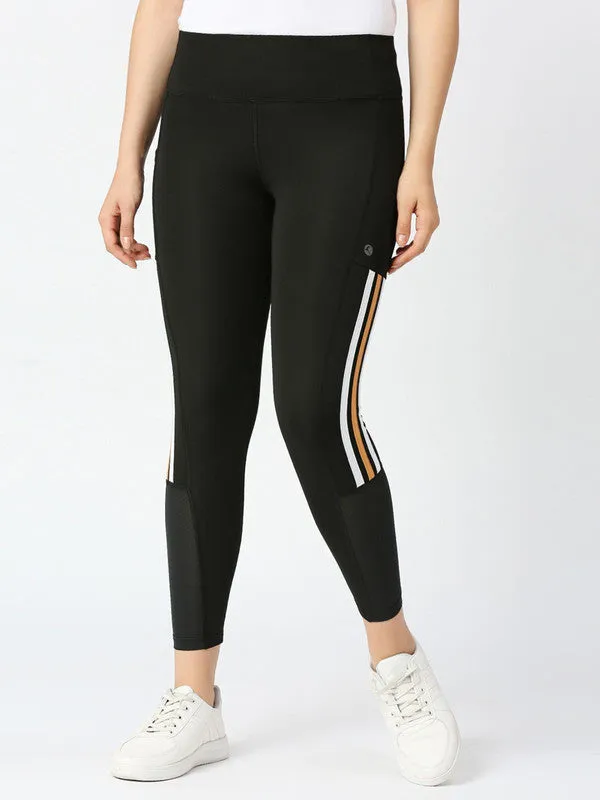 Women Black Solid Track Pant & Joggers - PLY OFF TRACK-BK