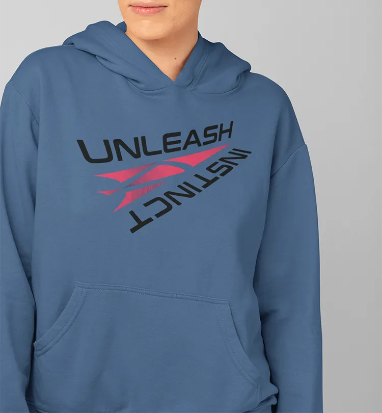 Women Fitness Activewear UI Flame Hoodie