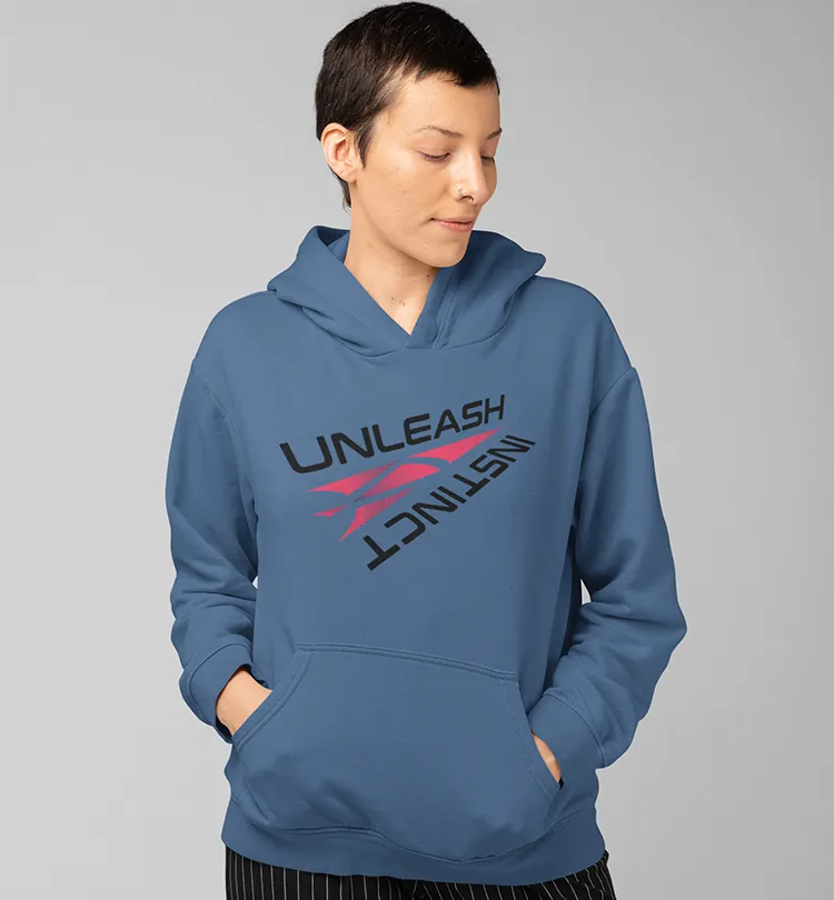 Women Fitness Activewear UI Flame Hoodie