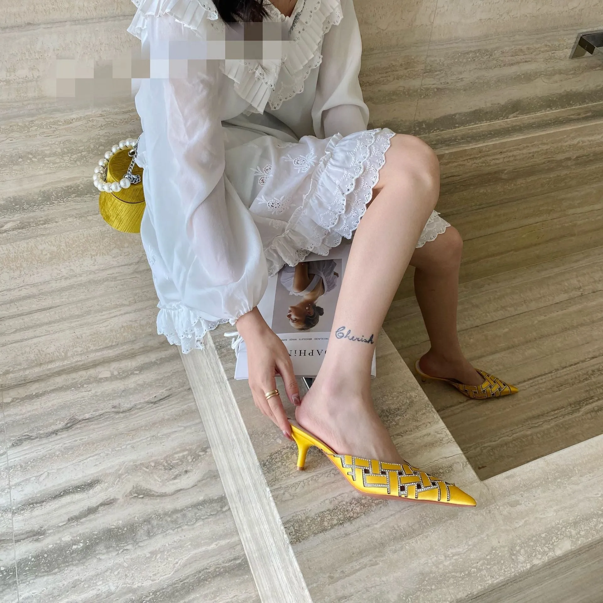 Women Rhinestone Elegant Outsides Sandals