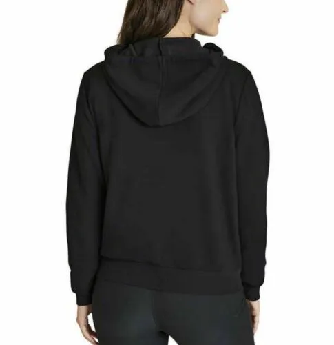 Women's Eddie Bauer Super Soft Full Zip Black Hoodie