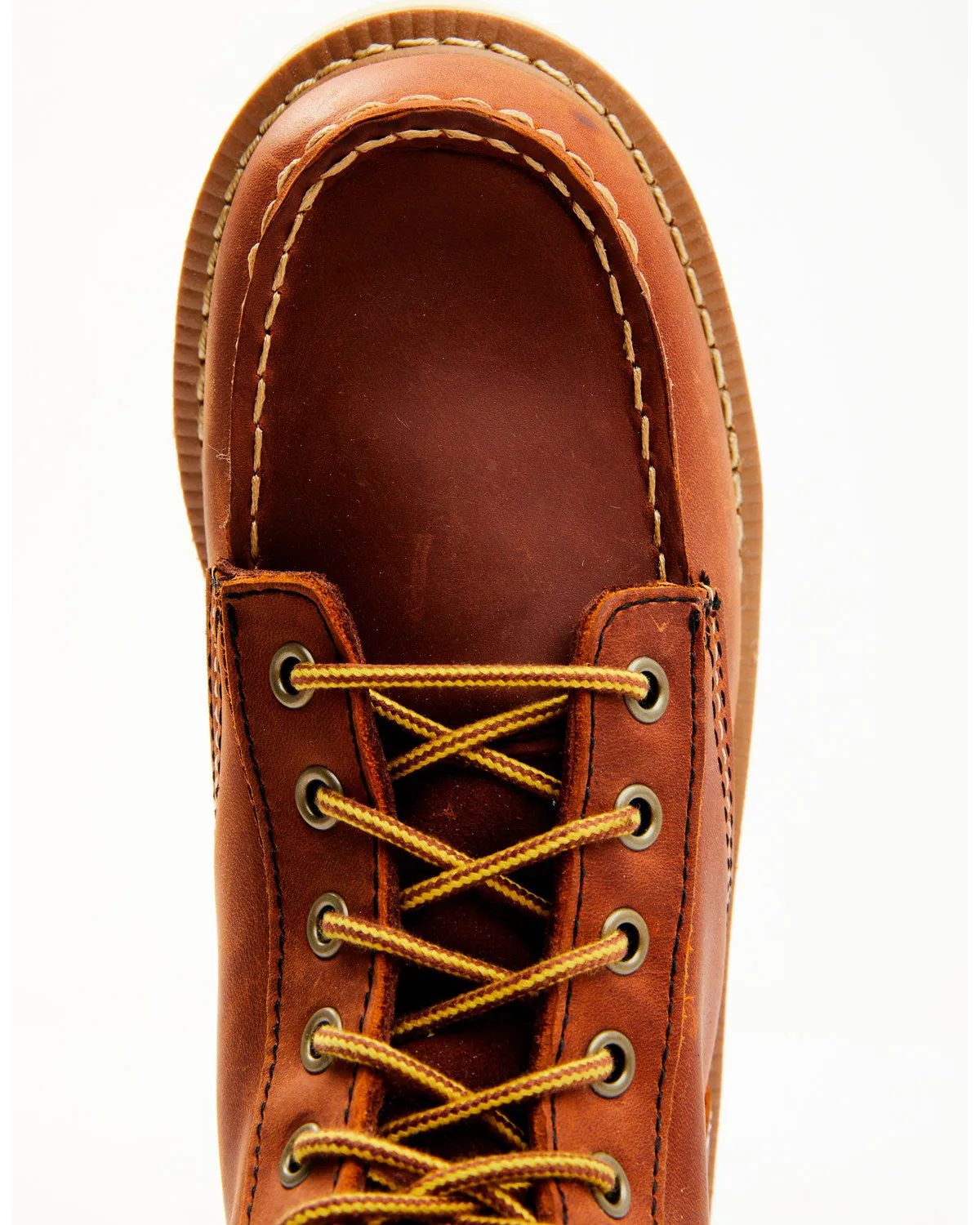 Women's Gradient Lace-Up Work Boots - Soft Toe