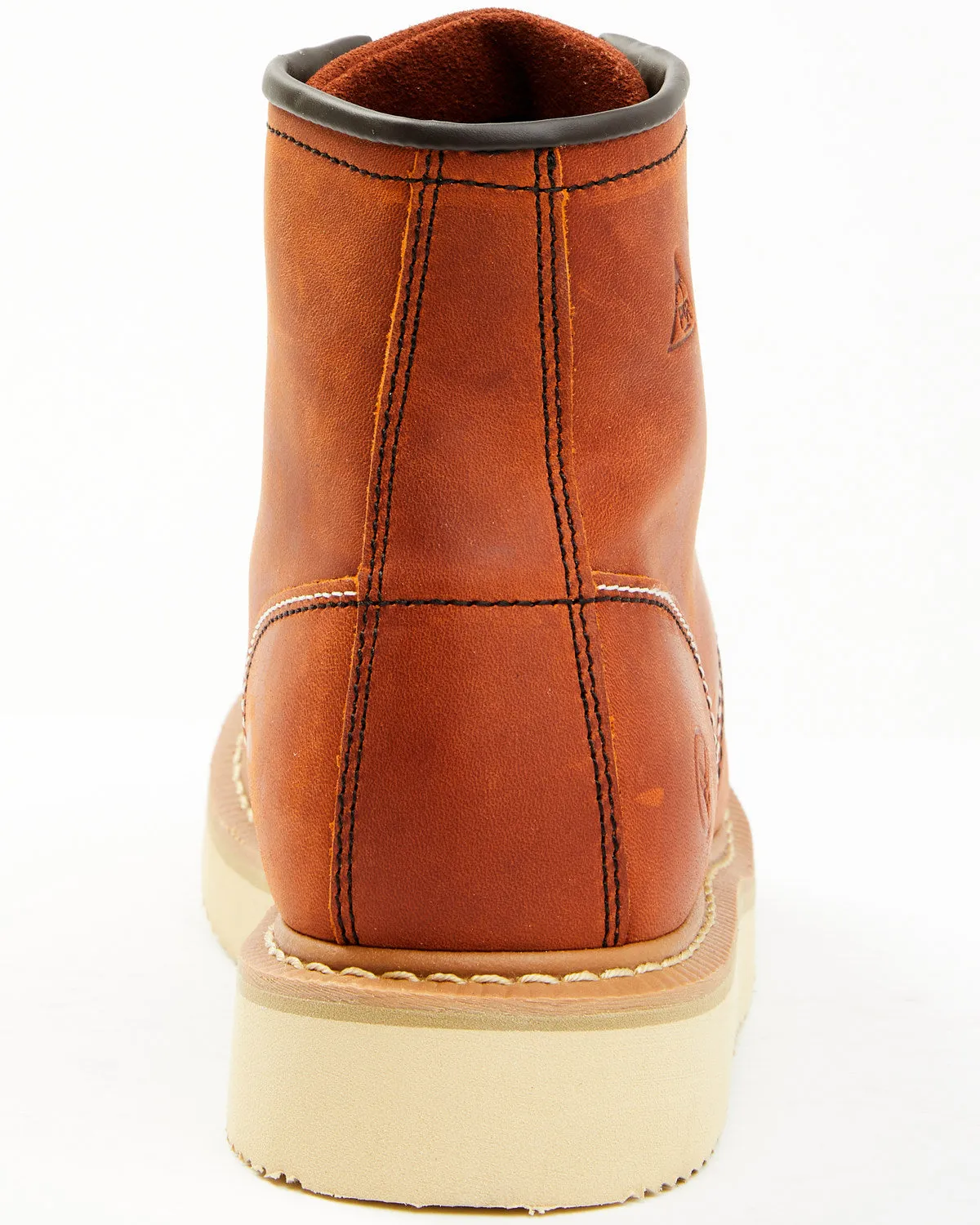 Women's Gradient Lace-Up Work Boots - Soft Toe