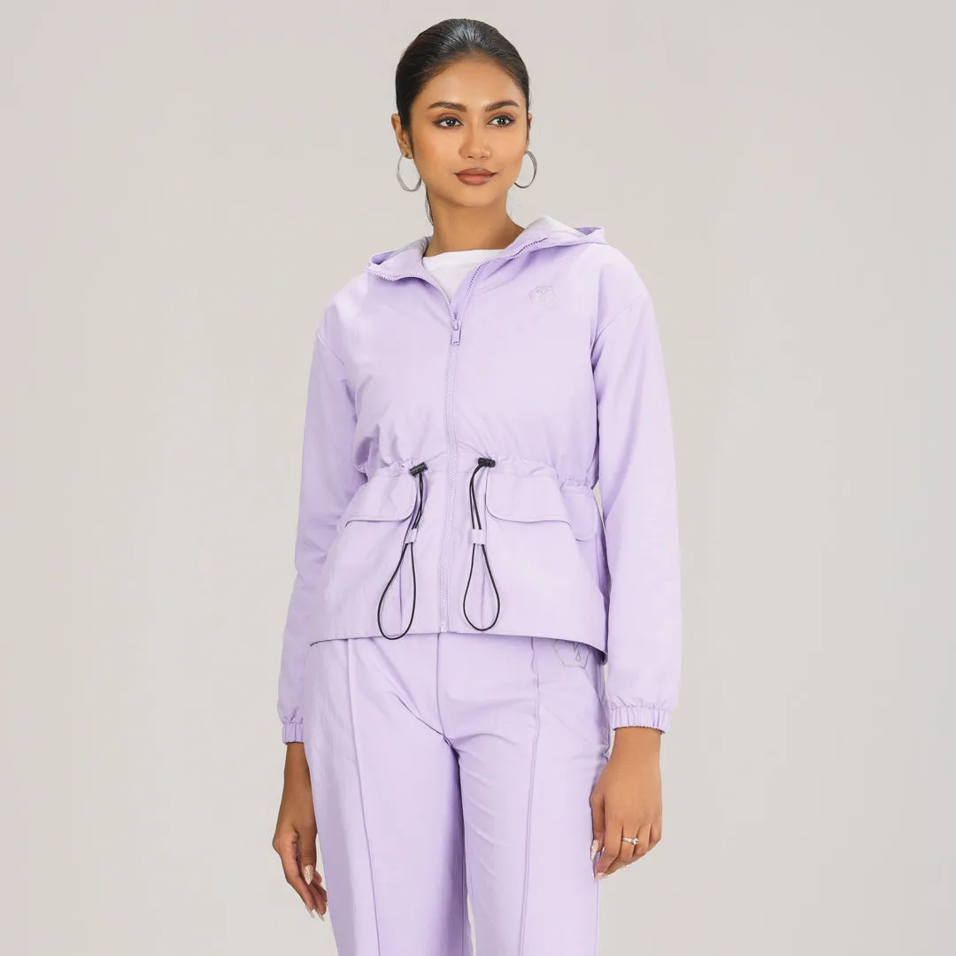 Womens Lavender Activewear Jacket