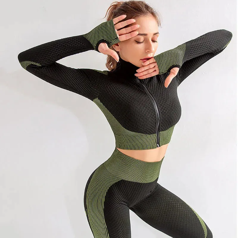 Women's Seamless Long Sleeve Yoga Top
