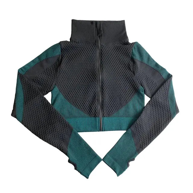 Women's Seamless Long Sleeve Yoga Top