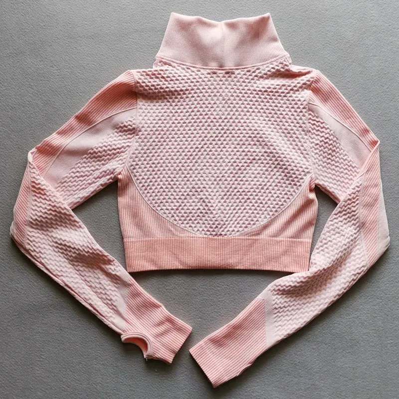 Women's Seamless Long Sleeve Yoga Top