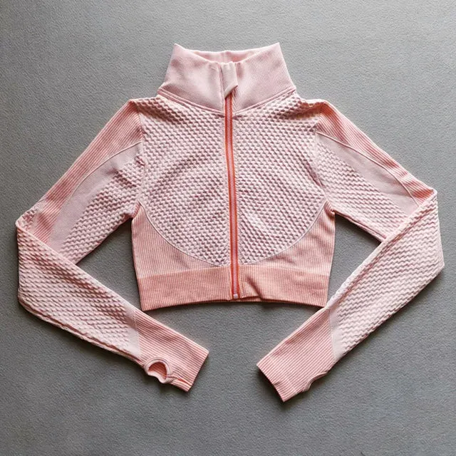 Women's Seamless Long Sleeve Yoga Top