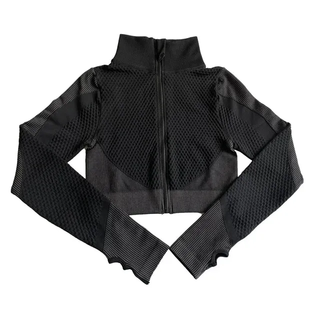Women's Seamless Long Sleeve Yoga Top