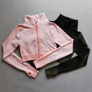 Women's Seamless Long Sleeve Yoga Top