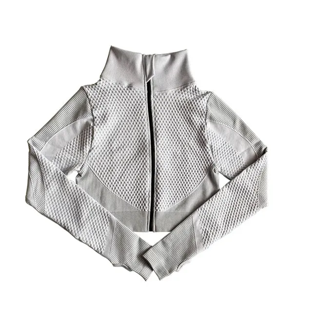 Women's Seamless Long Sleeve Yoga Top