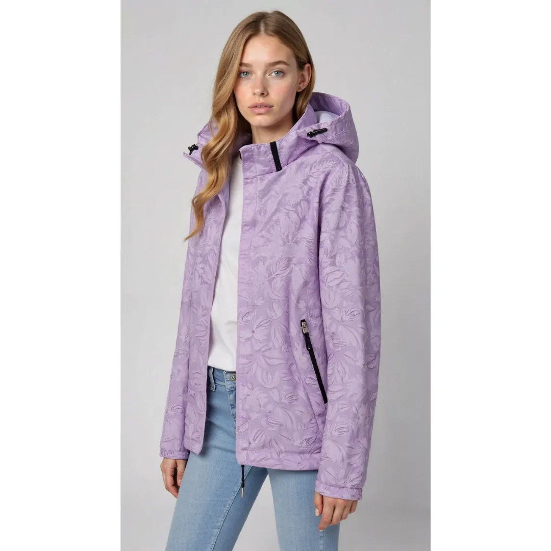 Women's Spring Lightweight Windbreaker Jacket | Zip Up